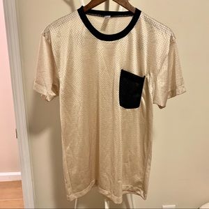 American Apparel Gold Jersey Top